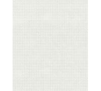 Rasch 102123 Papier peint intissé blanc avec motif pied-de-poule à peindre Pepita 10,05 m x 0,53 x