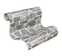 Rasch 265620 Papier peint Collection pierres et bois Gris
