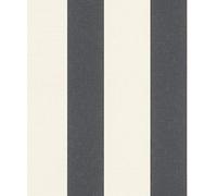 Rasch 485479 Florentine III Bandes en noir et blanc 10,05 x 0,53 m (L x l)