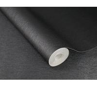 Rasch 608724 Papier peint intissé, couleur unie, lignes, bleu, gris brillant