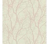 Rasch Papier peint intissé (floral) blanc 10,05 m x 0,53 m, changement de papier peint 633252, 10,05 m 0,53 m