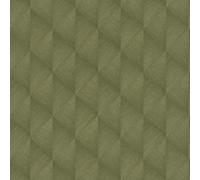 Rasch 687941 Papier Peint Géométrique Vert Or 10m Rouleau Stylé Aspect Mur