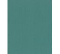 Rasch 746174 Papier peint intissé, structure unie, aspect lin, bleu pétrole