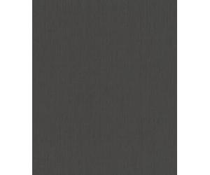 Rasch 746198 Papier peint intissé, couleur unie, aspect lin, noir