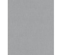 Rasch Color your life 633597 Papier peint non tissé, uni, gris, 10,05 m x 0,53 m (L x l)