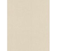Rasch Color your life 633788 Papier peint non tissé uni blanc crème 10,05 m x 0,53 m (L x l)