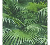 Rasch Crispy Paper 524901 Papier peint intissé Aspect naturel 0.53 x 10.05m Vert