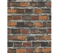 Rasch Factory IV 428063 Papier peint intissé (industriel) Rouge 10,05 x 0,53 m