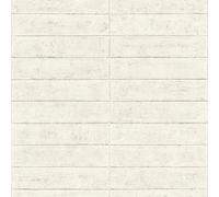 Rasch Factory V 499612 Papier peint intissé Motif pierres Blanc Gris