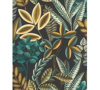 Rasch Papier peint intissé Botanical noir 10,05 m x 0,53 m Florentine III 485561