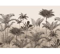 Rasch Lirico 556254 Papier peint photo non tissé avec palmiers en beige, gris et marron, 3 x 4,24 m (L x l)