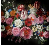 Rasch Magicwalls 360967 Papier peint photo non tissé Tapisserie avec des fleurs de différentes couleurs, collection Magicwalls, 3,00 x 3,18 m (L x l)