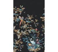 Rasch Magicwalls 362862 Papier peint photo non tissé avec oiseaux et branches en noir, marron et rouge, 2,65 x 1,59 m (L x l)