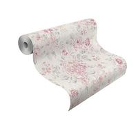 Rasch paperhangings 516029 Lot de 12 revêtements muraux Rose