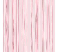 Rasch Papier peint 203240 - Papier peint clair avec lignes fines et rayures en rose, rose et blanc - 10,05 x 0,53 m