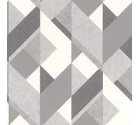 Rasch | Selection | 278835 | Papier Papier peint | Grafique | 0.53 x 10.05 m | blanc | gris