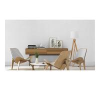 Rasch Papier peint intissé collection pierres et bois, blanc, 150001