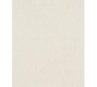 Rasch Papier peint intissé 484519 - Blanc uni - Avec structure textile - 10,05 x 0,53 m (L x l)