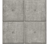Rasch Papier peint intissé 499438 - Gris - Aspect béton - Tapisserie Aspect béton - Collection Factory V