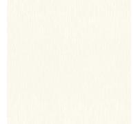 Rasch Papier peint intissé aspect textile « Trianon XII » - Papier peint en vinyle structuré uni en blanc beige pour une ambiance élégante - Robuste et lavable - 10,05 m x 0,53 m