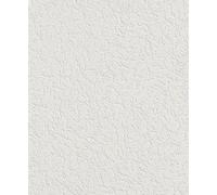 Rasch Papier peint intissé blanc avec structure grossière aspect plâtre 444704