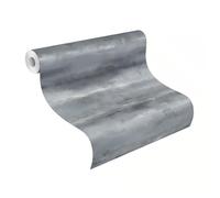 Rasch Papier peint non tissé à rayures « Florentine IV » - Papier peint aquarelle en vinyle gris doré bleu pour une ambiance d'intérieur moderne - Robuste et lavable - 10,05 m x 0,53 m