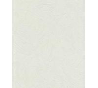 Rasch Papier peint non tissé aspect plâtre - Papier peint structuré uni en blanc pour une ambiance de vie luxueuse - Facile à tapisser et à peindre - 10,05 m x 0,53 m