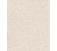 Rasch Papier peint non tissé aspect plâtre - Papier peint structuré uni en crème pour une ambiance vivante - Facile à tapisser et à peindre - 10,05 m x 0,53 m