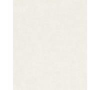 Rasch Papier peint non tissé - Papier peint moderne en vinyle uni blanc pour une ambiance de vie moderne - Robuste et lavable - 10,05 m x 0,53 m