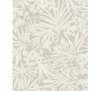 Rasch Paraiso 330304 Papier peint non tissé, motif plantes tropicales, gris, 10,05 x 0,53 m (L x l)
