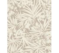 Rasch Paraiso 330311 Papier peint non tissé, motif plantes tropicales, beige, 10,05 x 0,53 m (L x l)