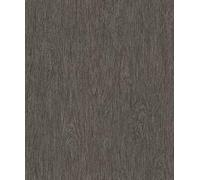 Rasch SCHÖNER WOOD 600056 Collection Papier peint intissé, aspect bois, anthracite, 10,05 x 0,53 m