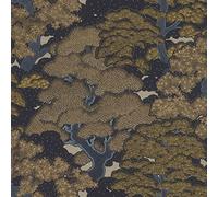 Rasch Selection 477214 Papier peint intissé Doré/noir 10,05 x 0,53 m