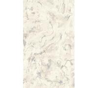 Rasch Symphony 514636 Papier peint intissé aspect grain de pierre blanc et beige de la collection Symphony 10,05 m x 0,53 m (L x l)