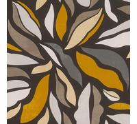 Rasch Symphony 869316 Papier peint intissé aux formes courbes en blanc, gris clair, jaune, taupe, gris et noir, 10,05 x 0,53 m (L x l)