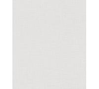Rasch Wallton Papier peint non tissé carré - Papier peint structuré uni en blanc pour une ambiance naturelle - Facile à tapisser et à peindre - 10,05 m x 0,53 m