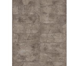 Rasch WTD 520163 Papier peint non tissé avec aspect pierre et structure de la collection Concrete 10,05 m x 0,53 m