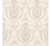 Rasch WTD 532104 Trianon XII Papier peint intissé avec ornements style baroque Blanc crème 10,05 m x 0,53 m