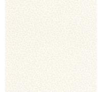 Rasch WTD 710779 Sophia Papier peint intissé avec petites fleurs argentées sur blanc 10,05 m x 0,53 m