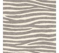Rasch WTD 751734 Papier peint non tissé Motif zèbre Gris et blanc Motif animal Motif African Queen III