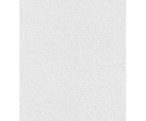 Rasch WTD 882100 Papier peint uni avec structure aspect plâtre Blanc 10,05 m x 0,53 m