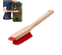 Raschietto Per Tosaerba - 11.81x1.69x0.55 Pollici, Spazzola Manico Lungo Per Tosaerba | Setole Rigide Per Giardino E Pratotesta In Acciaio A Presa Morbida