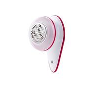 Rase-Bouloches Electrique 5W Sans Fil Rechargeable Micro-USB Rouge / Blanc