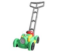 Rasenmäher Seifenblasenmaschine - 44cm Schiebespielzeug | ABS Automatischer Seifenblasenmacher, Sound Und Licht Effekte, Interaktives Outdoor Gartenspielzeug Für Kinder Kleinkinder Sommer Party