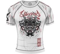 Rashguard 8 Weapons Samurai 2.0 Blanc M