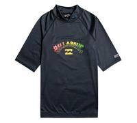 Rashguard - BILLABONG - MenLycra Manches Courtes Arch L - Noir - Homme - Protection UV 50+ S