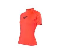 Rashguard Femme Essentiel S/S, L - Rouge Phoenix/Noir