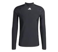 adidas Homme Long Sleeves Rashguard Swimwear, Black/White, XS