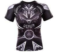 Venum, Gladiator 3.0 Rashguard, Homme, XXL, Noir/Blanc