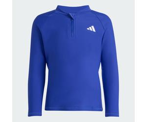 RASHGUARD ZIPPÉ MANCHES LONGUES ENFANTS Semi Lucid Blue 5-6A
